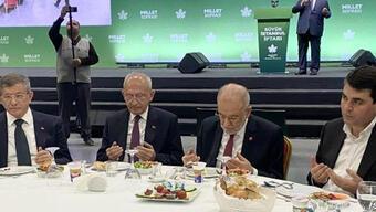 Millet İttifakı'nın 4 lideri İstanbul'da iftarda bir araya geldi