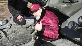 Tanklar teslim edildi! Ukrayna Savunma Bakanı sürüş testiyle duyurdu