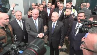 SON DAKİKA: Kemal Kılıçdaroğlu, Muharrem İnce görüşmesi başladı