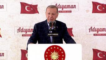 Cumhurbaşkanı Erdoğan: Oy yoksa hizmet yok' diyen CHP'dir