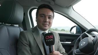 CNN TÜRK ekibinden canlı yayında TOGG testi