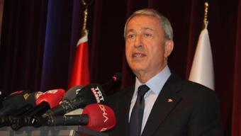Bakan Akar: Biz teröristleri vurdukça ses Ankara’dan geliyor