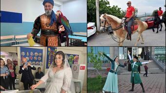 Türkiye'den seçim manzaraları: Sandık başından renkli görüntüler!
