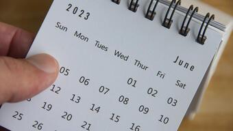 Haziran ayı önemli günler ve haftalar 2023! Haziran ayında resmi tatil var mı, hangi günler?