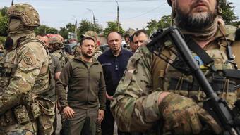 Ukrayna Devlet Başkanı Volodimir Zelenski'den Herson ziyareti