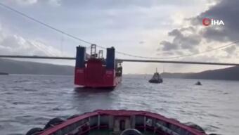 ASCALON isimli gemi İstanbul Boğazı’na giriş yaptı