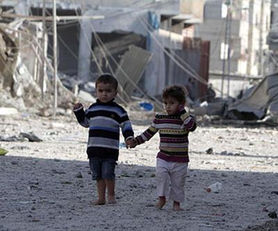 Gazzede en büyük mağdur yine çocuklar...