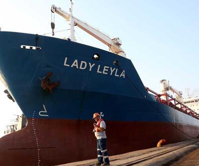 Gazzeye yardım götürecek Lady Leyla Mersin Limanında