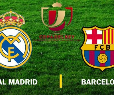 Real Madrid - Barcelona maçı muhtemel 11leri
