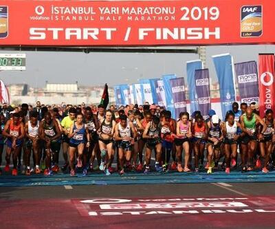 14. İstanbul Yarı Maratonu rekorlarla tamamlandı