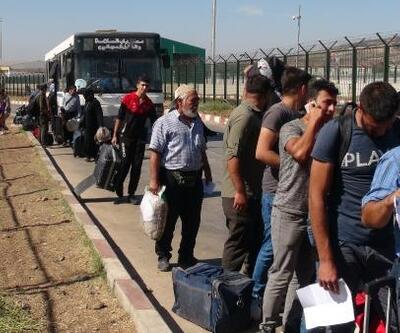 Bayramı ülkesinde geçiren 37 bin Suriyeli, Türkiyeye döndü