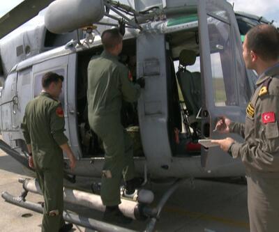 Deniz savaş pilotları ilk uçuşlarını bu helikopterde yapıyor