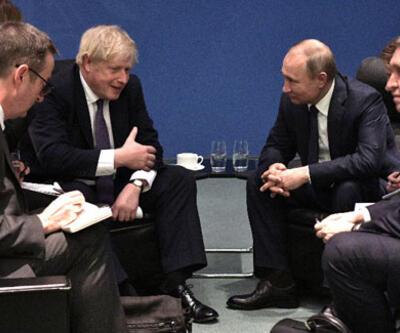 Johnson ve Putin Berlinde bir araya geldi