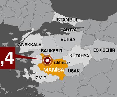 Manisada korkutan deprem İstanbulda da hissedildi