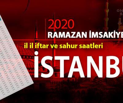 İmsakiye İstanbul 2020… İstanbul iftar vakti saat kaçta, sahur saati ne zaman
