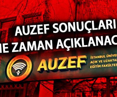 AUZEF sınav sonuçları açıklandı mı AUZEF aos.istanbul.edu tr