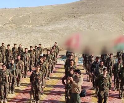 Son dakika... Terör örgütü PKKnın Sincardaki kampları görüntülendi | Video