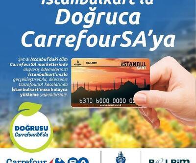İstanbul kartlılara markette alışveriş ve yükleme yapma imkanı