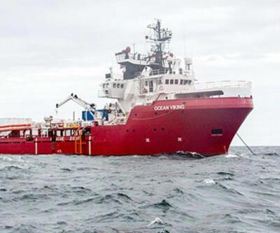 Ocean Viking gemisi Akdenizde 200den fazla düzensiz göçmeni kurtardı