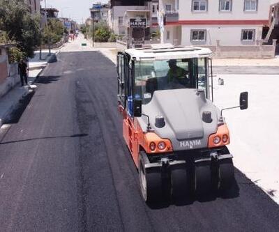 Tarsus Belediyesi yol asfaltlama çalışmalarına hız verdi