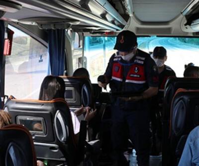 Yolcunun testi pozitif çıktı Otobüsteki 37 kişi izolasyona alındı