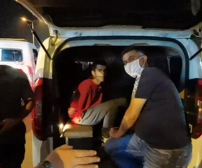 Çalıntı araçla İstanbula tatile giden şüpheli kovalamacanın ardından yakalandı