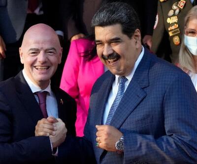 FIFA Başkanı Infantinodan Maduroya ziyaret