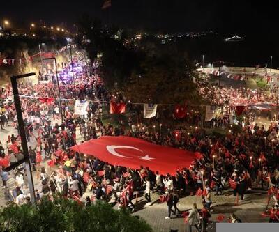 Antalyada 29 Ekim Cumhuriyet Bayramı coşkusu