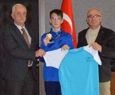 Lüleburgazlı Eymen, yüksek atlamada  Türkiye birincisi oldu