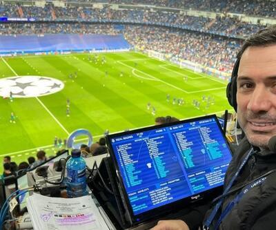 Real Madrid-Manchester City maçının spikeri Ertem Şener gündem oldu