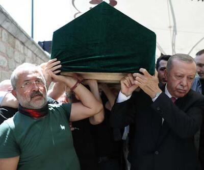 Cumhurbaşkanı Erdoğan, Mehmet Nimet Kayanın cenaze namazına katıldı