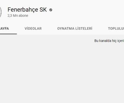 Fenerbahçenin YouTube kanalı hacklendi