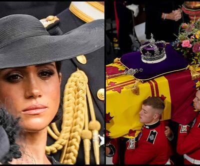 Kraliçe II. Elizabethin cenaze törenine damga vuran anlar: Kral Charles’ın notu, Meghan’ın gözyaşları…