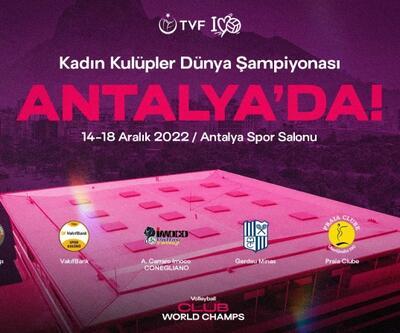 FIVB Kadın Kulüpler Dünya Şampiyonası, Antalyada düzenlenecek