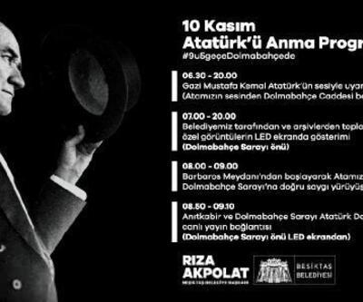 Beşiktaş’ta ‘Ata’ya Saygı Yürüyüşü’ düzenlenecek