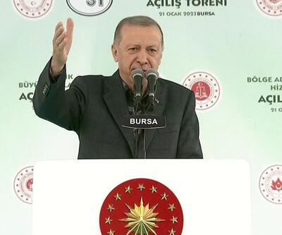 Son dakika... Cumhurbaşkanı Erdoğandan Bursada açıklamalar