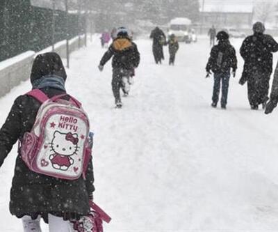 SON DAKİKA: 41 ilde eğitime kar engeli