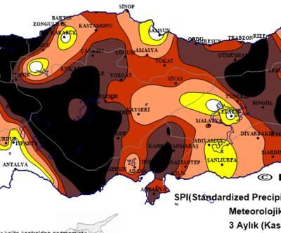 Meteoroloji Kuraklık Haritası 2023: İstanbul kuraklık durumu nedir Olağanüstü kuraklık riski olan iller