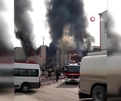 Ankarada kimyasal madde üreten fabrikada yangın Ölü ve yaralılar var