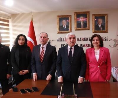 MHP Edirneden milletvekili aday adaylarını tanıttı