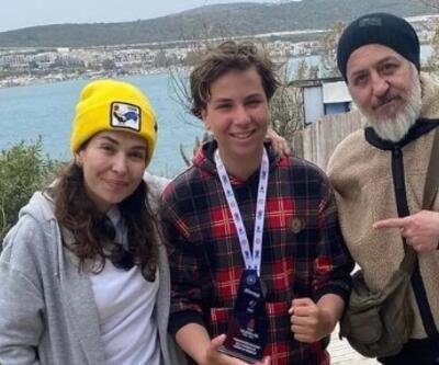 Barış Falay ile Esra Ronabarın oğlu Türkiye ikincisi oldu