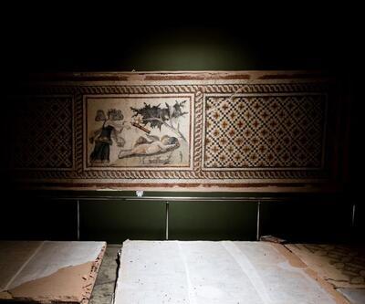 Dünyanın en büyük mozaik müzesindeki eserlere deprem kalkanı