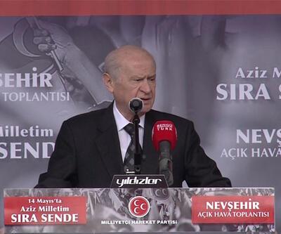 Son dakika... MHP lideri Bahçeli Nevşehirde: Türkiye artık sözü geçen bir ülke