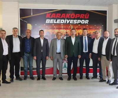 TFF Başkanı Büyükekşiden, Karbel Karaköprü Belediye Spora ziyaret