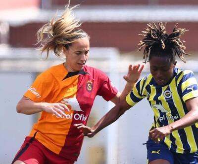 Kadınlar Süper Liginde Fenerbahçe, ilk maçta Galatasarayı yendi