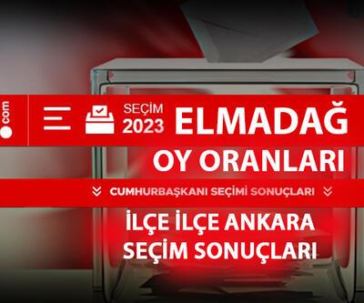 Ankara Elmadağ seçim sonuçları 14 Mayıs 2023 Elmadağ oy oranları ne kadar, yüzde kaç