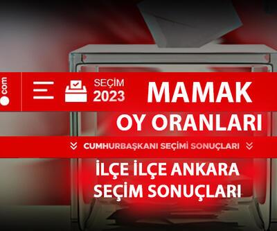 Ankara Mamak seçim sonuçları 14 Mayıs 2023 Mamak oy oranları ne kadar, yüzde kaç
