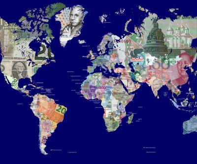 Dünya Milli Gelir Haritası: Kişi Başına Nominal Gsyih Değerlerine Göre Ülkeler Listesi