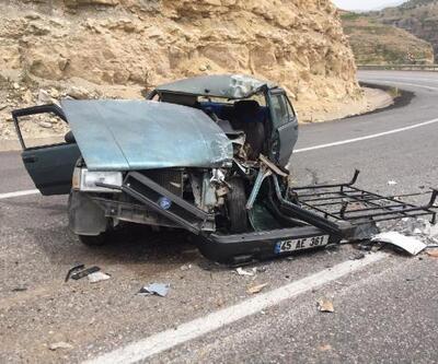 Siirt’te kamyon ile otomobil çarpıştı: 1 yaralı