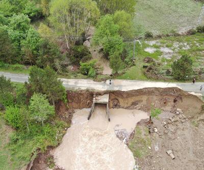 Kastamonu’da sel: Yol çöktü, tarım arazileri sular altında kaldı